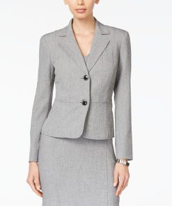 Kasper Two-Button Blazer, Regular & Petite Sizes -CeCe cloth-shop 3408783 fpx