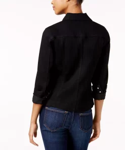 Charter Club Women's Denim Jacket, Created For Macy's 3 Charter Club Women's Denim Jacket, Created For Macy's -CeCe cloth-shop 3700161 fpx