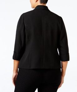 Kasper Plus Size Open-Front Soft Blazer -CeCe cloth-shop 3960370 fpx