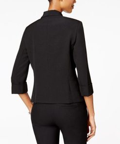 Kasper Open-Front Soft Blazer -CeCe cloth-shop 3962452 fpx