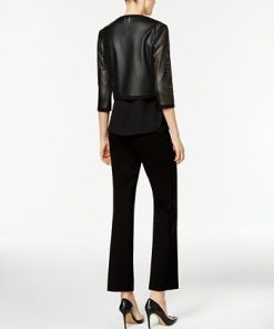 Anne Klein Flare Leg Compression Pant 6 Anne Klein Flare Leg Compression Pant -CeCe cloth-shop 8081013 fpx
