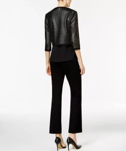 Anne Klein Flare Leg Compression Pant 7 Anne Klein Flare Leg Compression Pant -CeCe cloth-shop 8081013 fpx