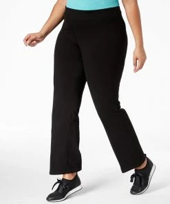 ID Ideology Plus Size Flex Stretch Active Yoga Pants, Created For Macy's