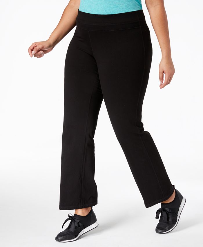 Plus Size Flex Stretch Active Yoga Pants, Created For Macy's ID Ideology Plus Size Flex Stretch Active Yoga Pants, Created For Macy's -CeCe cloth-shop