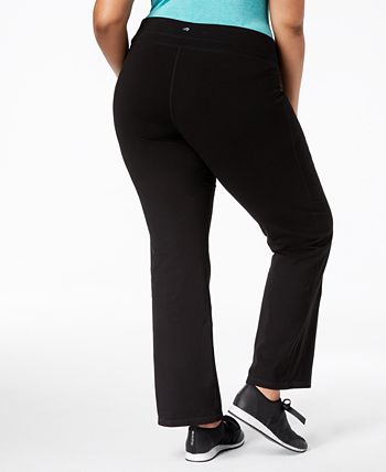 Plus Size Flex Stretch Active Yoga Pants, Created For Macy's ID Ideology Plus Size Flex Stretch Active Yoga Pants, Created For Macy's -CeCe cloth-shop