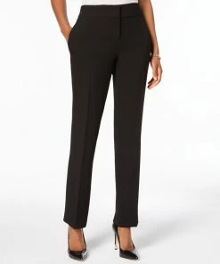 Kasper Women's Slim Straight-Leg Modern Trousers