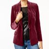 INC International Concepts Women's Velvet Blazer, Created For Macy's
