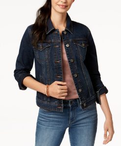 Style & Co Assic Denim Jacket, Created For Macy's
