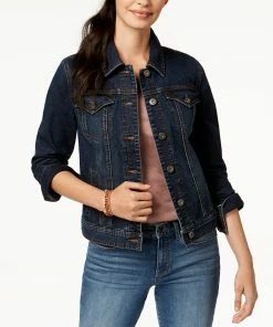 Style & Co Assic Denim Jacket, Created For Macy's