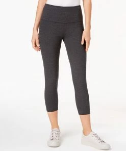 Style & Co Women's Cropped Tummy-Control Leggings, Created For Macy's