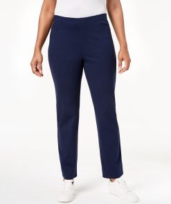 Karen Scott Port Pull-On Comfort Pants, Created For Macy's
