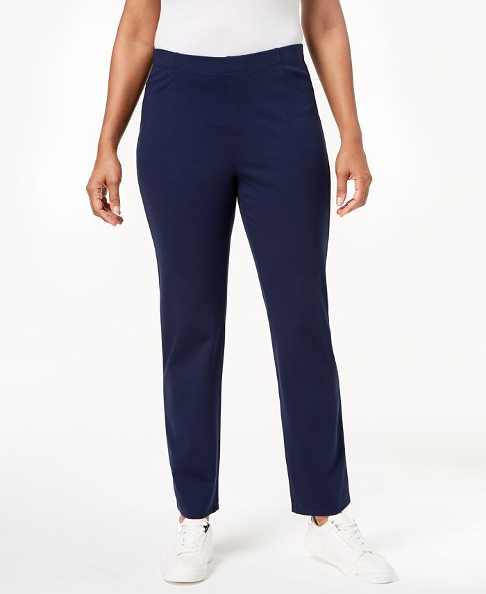 port Pull-On Comfort Pants, Created For Macy's Karen Scott Port Pull-On Comfort Pants, Created For Macy's -CeCe cloth-shop